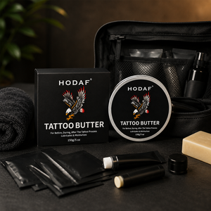 Crema per la Cura del Tatuaggio, Balsamo Naturale per Guarigione, Idratazione, Sollievo dal Prurito, Prevenzione delle Cicatrici, Mantenimento della Colorazione e Protezione del Tatuaggio - Product Image 4