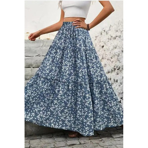 Jupe longue à volants Miss Sparkling Floral - Product Image 2