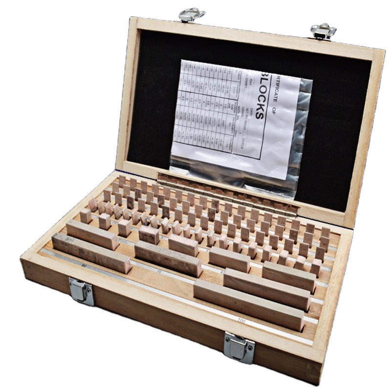 32pcs 0/1 Grade High Speed Steel Metric Gauge Blocks Router Table Set Standard Metric Gauges Precision 0.001block Gauge