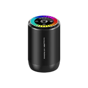 Car Intelligent Aromatherapy With RGB Music Light And Starry Sky Light Car Fragrance Car Perfume Aromatherapy Diffuser