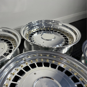 ล้อฟอร์จ BKU 3 ชิ้น ขนาด 17 <span class=keywords><strong>18</strong></span> นิ้ว สำหรับรถเมอร์เซเดส W116 <span class=keywords><strong>W124</strong></span> W160 W126 W114 C126 Sl Class 5x112 ล้อแม็กซ์ ล้ออัลลอย - Product Image 4