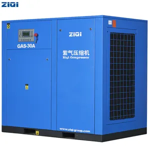 Top Sale Low Vibration 40 hp 30 KW 50 Hz Rotary 7 bar Screw Air Compressor for Electrical Power Machine Use