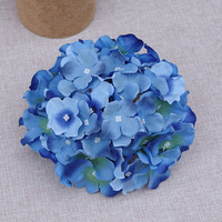 Grosir DIY Dekorasi bunga sutra buatan Hydrangea kepala bunga untuk kerajinan