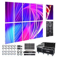 Светодиодные панели DDW Full Color P3.91/P4.81 IP65 для аренды, для помещений/улицы, SMD2121 LED, гарантия 5 лет, для розничных магазинов