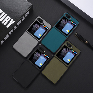 Funda de teléfono de PC de nailon para Samsung Galaxy Z Flip 5 4 3 Flip5 <span class=keywords><strong>Flip4</strong></span> Flip3 5G Prevención de caídas Protección a prueba de golpes Contraportada - Product Image 1