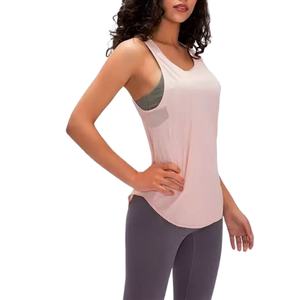 Débardeur de sport pour femme avec logo personnalisé, débardeur de course à pied, débardeur sans manches, veste de yoga, débardeur de fitness respirant pour femme - Product Image 3