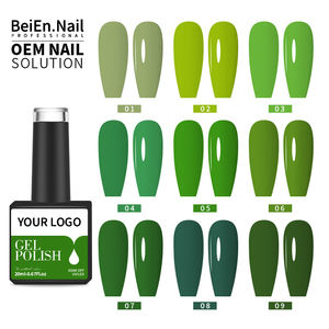 Esmalte <span class=keywords><strong>de</strong></span> Uñas en Gel UV BeiEn <span class=keywords><strong>de</strong></span> 18ml 20ml, Logotipo Personalizado, Alta Pigmentación, Laca Verde, Barniz, OEM, Venta al por Mayor por <span class=keywords><strong>Kilo</strong></span>, Lámpara LED, Botella Francesa - Product Image 4