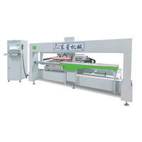 Machine de découpe de panneaux de bois verticaux CNC à portique automatique à grande vitesse Scie à ruban personnalisée avec moteur à noyau