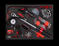 Juego de Llaves de Tubo de 139 Piezas de 1/4", 3/8" y 1/2" en Caja de Herramientas, Juego de Herramientas para Reparación de Automóviles OEM para Taller