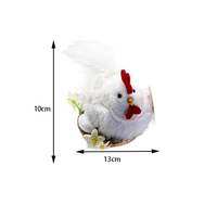 2025 nouveauté jaune en peluche poussins de pâques Offre Spéciale 1 pc/boîte éclosion poussin décorations boule de noël et ornements d'arbre