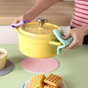 Alfombrilla de Silicona de Diseño Moderno para Ollas, Directo de Fábrica, Antideslizante, Resistente al Calor, para Repostería, Utensilios de Cocina - Product Image 2
