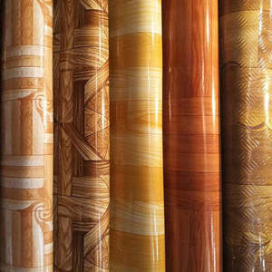 Venta al por mayor nuevo diseño linóleo plástico PVC rollos de suelo de vinilo de lujo resistente al desgaste suelo de linóleo para el hogar - Product Image 6