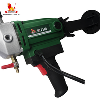 Machine de forage au diamant à noyau diamanté avec embrayage de sécurité, béton lourd, diamètre 168 mm, avec support