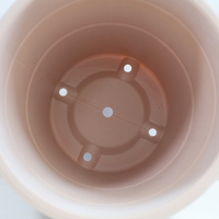 Pots à fleurs en plastique modernes et bon marché en gros pour la maison et le jardin, pots de pépinière d'intérieur et pots décoratifs