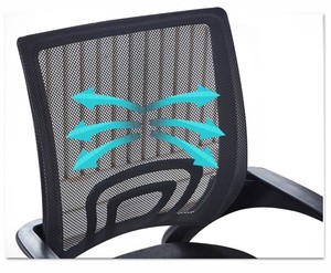 Silla de <span class=keywords><strong>Oficina</strong></span> Ergonómica Giratoria y Cómoda de Venta al por Mayor, Nuevo Modelo Alto de Malla Ajustable para el Hogar con el <span class=keywords><strong>Mejor</strong></span> Diseño - Product Image 2