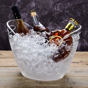Vase en plastique transparent avec des pierres, centre de Table pour remplissage, spray pour mariage, pièces - Product Image 4
