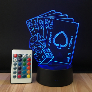 LED Kids Quà Tặng Visual Nightlight 16 Màu Đèn Ngủ Ảo Ảnh Với Điều Khiển Từ Xa Đèn Ngủ 3D - Product Image 3