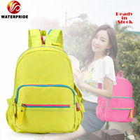 Sac à dos pliable Waterpride 2026 en polyester imperméable avec sangle réglable pour la randonnée et les voyages unisexe