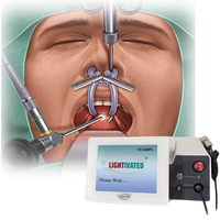 Instruments ORL invasifs ORL oreille nez gorge chirurgie Machine double longueur d'onde 980nm 1470nm Diode Laser Ent unité dispositif