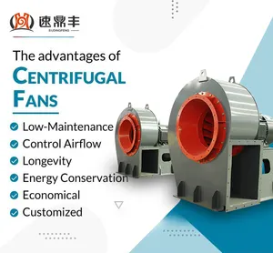 Centrifugal Fan YB1-11No5.5A Air Blower Manufacturer Industrial Suction Blowers Supply Large Temperature Cutting Fan