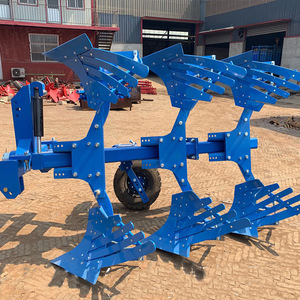 Arado Reversible Hidráulico Azul, Equipo de Labranza Agrícola para Uso con Tractor, Alta Productividad - Product Image 2