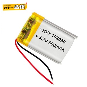 102030 แบตเตอรี่ลิเธียมโพลิเมอร์ 3.7V 600mAh สำหรับของเล่นทางเพศไฟฉุกเฉินลำโพงบลูทูธเครื่องบันทึก - Product Image 2