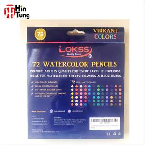 Custtomize OEM profesional promocional 72 piezas Premium juego de lápices de acuarela en <span class=keywords><strong>caja</strong></span> de papel de color para dibujar y dibujar - Product Image 3