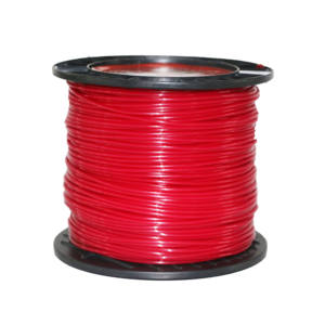 Turuncu yuvarlak naylon düzeltici hattı 0.095 inç 2KG makara için çim makası ot yiyen - Product Image 1