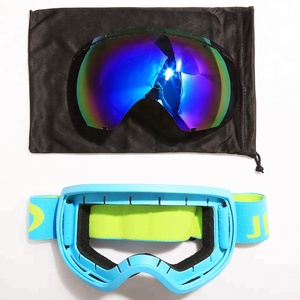 Alta calidad marco flexible sin marco gafas retro de esquí gogges elástico de esquí de nieve gafas Correa - Product Image 3
