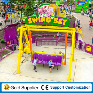 Paseos Happy Swing de fibra de vidrio duraderos para parques de atracciones interiores y exteriores Proyecto de licitación del gobierno para niños hecho de metal de acero - Product Image 3