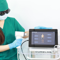 Appareil de thérapie laser haute puissance, multi-longueurs d'onde, laser de classe 4 pour la physiothérapie humaine et le traitement de la douleur vétérinaire