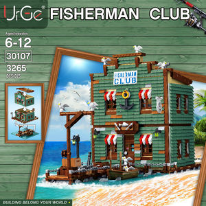 Ensemble de blocs de construction de Noël Urge 30107 Fisherman's Club - Product Image 5