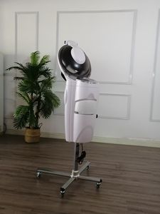 Vaporizador de Cabello Profesional para Salón, con Micronebulización, Luz LED, Tecnología de Ozono, Totalmente Automático, Blanco/Negro, con Soporte para Cabello - Product Image 5