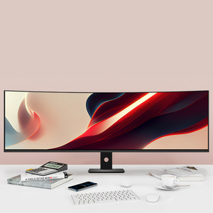 Oem 5120*1440 5K 1ms siêu rộng cong 3800r máy tính HDR 60Hz 144Hz cong 49 inch chơi game PC <span class=keywords><strong>LCD</strong></span> màn hình - Product Image 5
