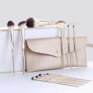 Sac de rangement en cuir pour pinceaux de maquillage – Trousse de voyage tendance pour pinceaux de fond de teint – Vente en gros - Product Image 1
