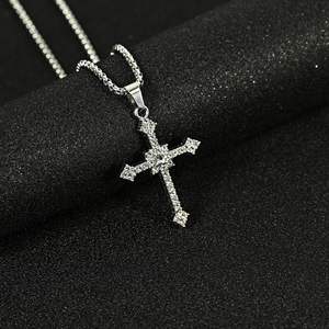 À la mode masculin Hip Hop segmenté croix Alternative jeunesse Culture cadeau collier ras du cou pour Punk sous-culture accessoire de mode - Product Image 4