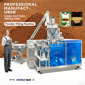 Machine Doypack de qualité industrielle pour poudre, machine de remplissage stable équipée d'un système de vente pour la production à grande échelle - Product Image 1