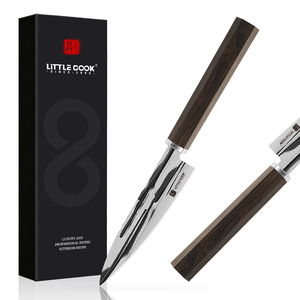 Coltello da Cucina Premium Stile Giapponese 5 Pollici in Acciaio ad Alto Carbonio 50Cr15MoV con Manico Ottagonale in Ebano - Product Image 1
