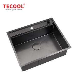 Wastafel Cuci Piring Single Bowl Baja 304 Desain Modern Baru Untuk Dapur - Product Image 2