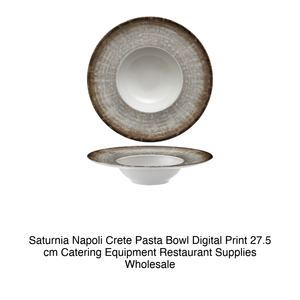 Bol à pâtes Napoli Crete Ø 27,5 cm, intérieur Ø 14,5 cm, impression numérique Saturnia - Product Image 2