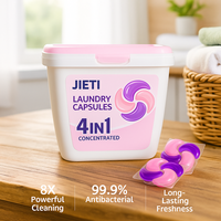 Capsules de lessive jetables 4 en 1 zéro déchet, écologiques, non toxiques, pour lavage délicat et intensif, approvisionnement en gros
