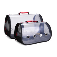 Sac à main transparent à épaule unique pour oiseaux Cage à oiseaux de voiture Pet Perroquet Sortie Sac à dos Starling Bird CageParrot Sortie Sac à dos