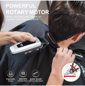 <span class=keywords><strong>Tondeuse</strong></span> professionnelle sans fil à moteur brushless haute performance, faible vibration, qualité barbier - Product Image 3