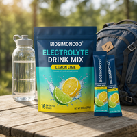 Mélange de Boissons Électrolytiques Marque Blanche 16 Sachets Hydratation 8 Vitamines & Minéraux OEM ODM Vente en Gros
