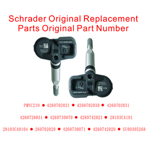 Originele Vervangende Schrader Tpms Auto Bandenspanning Sensor Monitoring Systeem Compatibel Met <span class=keywords><strong>Toyota</strong></span>, Lexus En Subaru Voertuigen - Product Image 3