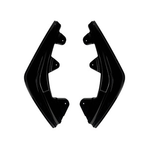 Bmw 1 Series F20 F21 Lci Rear Bumper Spoiler Piano Black Carbon Fiber Texture Adhesive Fitment - Product Image 3