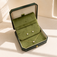 Boîte à bijoux de luxe personnalisée pour la Saint-Valentin, vente en gros d'usine, pour femme, pour ranger bagues, boucles d'oreilles, pendentifs, bracelets, colliers