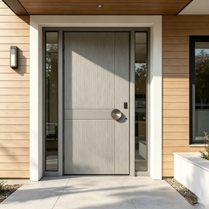 Puertas de Entrada Frontales Modernas Anti-Robo con Tamaño y Acabado Personalizados para Desarrolladores y Contratistas - Product Image 2