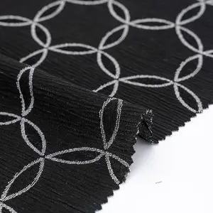 ABAYA TECIDO FABRICANTE FORNECIMENTO Alta Qualidade Moda Jacquard Abaya Vestido Tecido para Mulheres Islâmicas Roupas