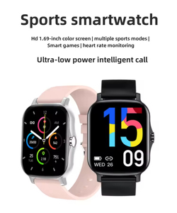 جديد 44 مربع IP67 للماء مضيئة متعددة الوظائف ألعاب معدل ضربات القلب رسالة دفع الرياضة الروبوت <span class=keywords><strong>IOS</strong></span> الرياضة ساعة ذكية - Product Image 4